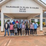Wahifadhi field team surveying miombo woodland in Tabora Region, Tanzania